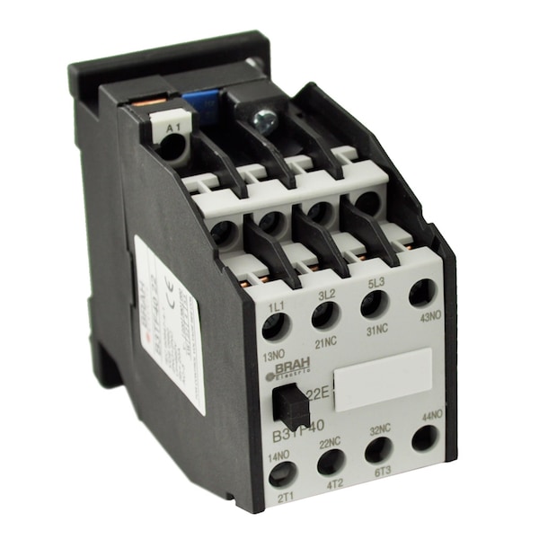 Brah Electric , Replacement 9A 600V 3P with 24VAC Coil for World Series Contactor 3TF4022-0AC2 - B3TF4022-0AC2