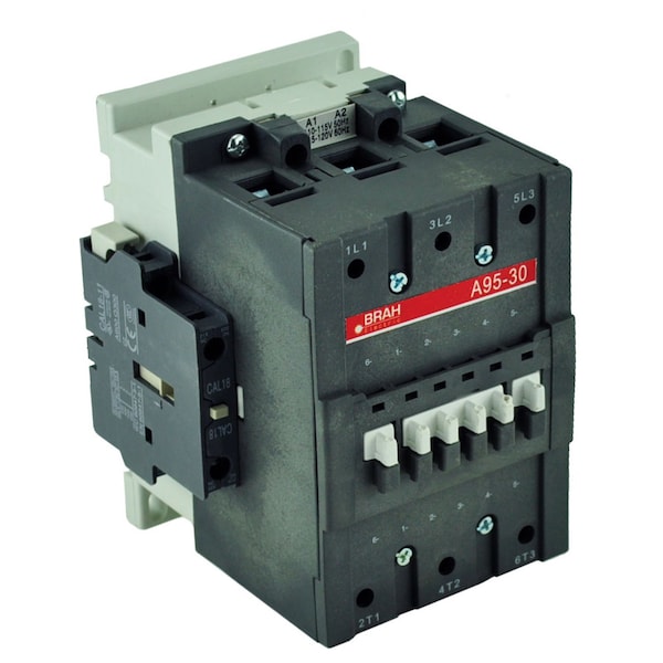 Brah Electric , Replacement 95A 600V 3P with 24VAC Closing Coil for A-Line Contactor A95-30-11-81 - BA95-30-11-81