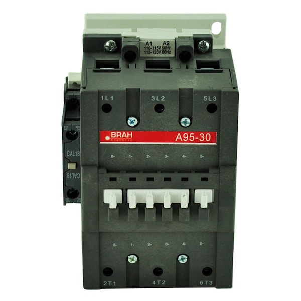 Brah Electric , Replacement 95A 600V 3P with 24VAC Closing Coil for A-Line Contactor A95-30-11-81 - BA95-30-11-81