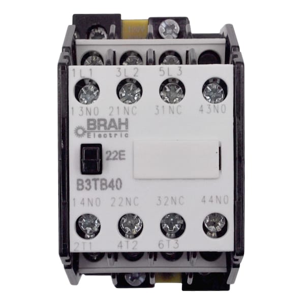 Brah Electric , Replacement 9A 600V 3P with 110/120VAC Closing Coil for World Series Contactor 3TB4022 - B3TB4022