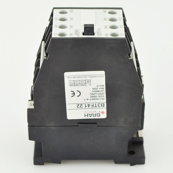 Brah Electric , Replacement 12A 600V 3P with 110/120VAC Closing Coil for World Series Contactor 3TF4122 - B3TF4122