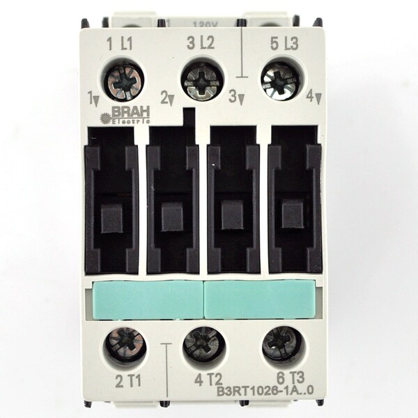 Brah Electric , Replacement 25A 600V 3P with 240VAC Closing Coil for Sirius Contactor 3RT1026-1AP61 - B3RT1026-1AP61