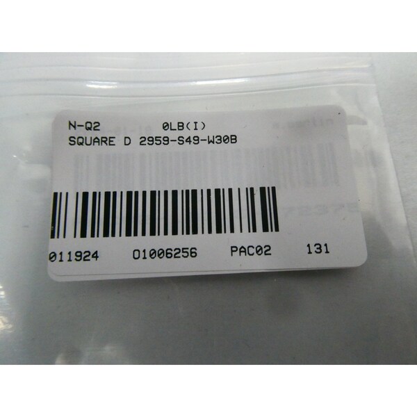 Square D MAGNET COIL 110-115V-AC CONTACTOR PARTS AND ACCESSORY - 2959-S49-W30B