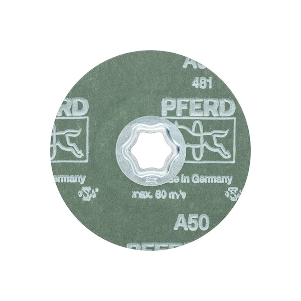 Disco de fibra Pferd Combiclick, 4-1/2", Al/Oxd, 50 - 40093