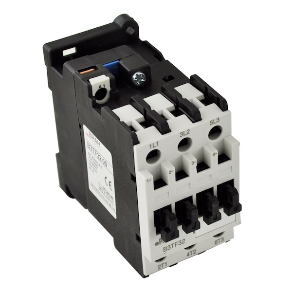 Brah Electric , Direct Replacement 16A 600V 3P with 110/120VAC Closing Coil for World Series Contactor 3TF32 - B3TF32