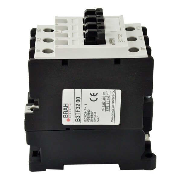 Brah Electric , Direct Replacement 16A 600V 3P with 110/120VAC Closing Coil for World Series Contactor 3TF32 - B3TF32
