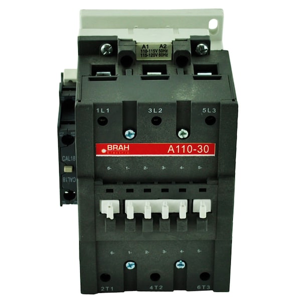 Brah Electric , Replacement 110A 600V 3P with 24VAC Closing Coil for A-Line Contactor A110-30-11-81 - BA110-30-11-81