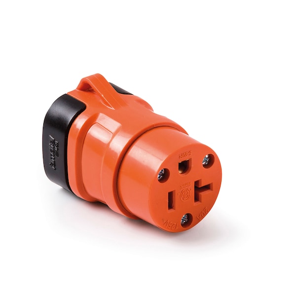 Easylife Tech 20 Amp 125V Grounded Replacement Connector HD w/Rigid Grip UL Listed - 0-2120