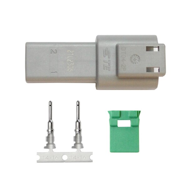 Pacer Group Pacer DT Deutsch Receptacle Repair Kit - 14-18 AWG 2 Position - TDT04F-2RP