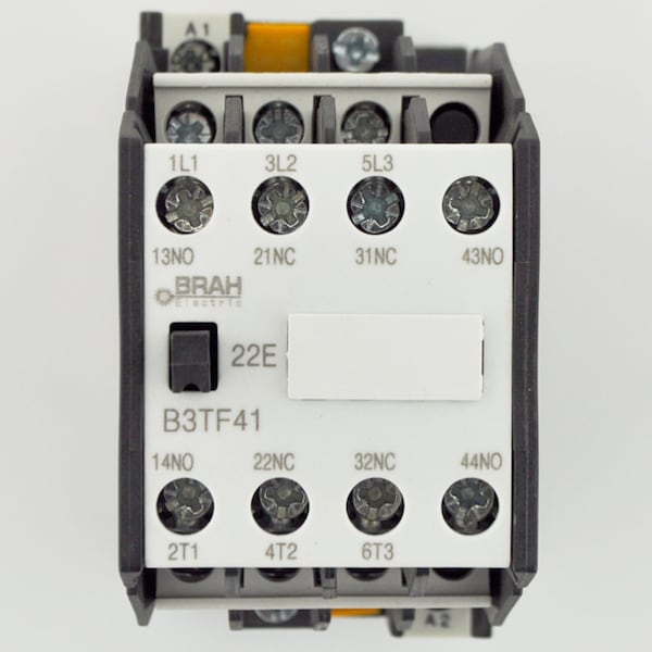 Brah Electric , Replacement 12A 600V 3P with 110/120VAC Coil for World Series Contactor 3TF4122-0AK6 - B3TF4122-0AK6