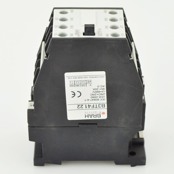 Brah Electric , Replacement 12A 600V 3P with 110/120VAC Coil for World Series Contactor 3TF4122-0AK6 - B3TF4122-0AK6