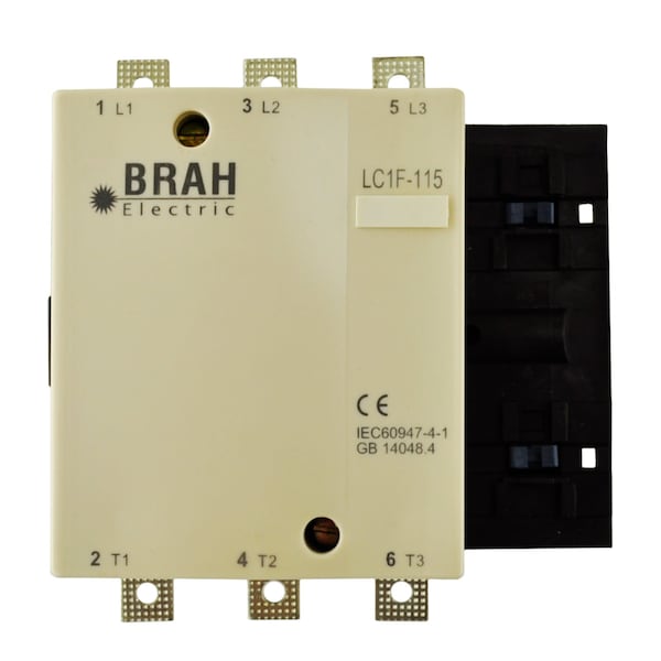 Brah Electric , Direct Replacement 200A 600V 3P with 24VAC Closing Coil for TeSys F Contactor LC1F115B6 - BLC1F115B6
