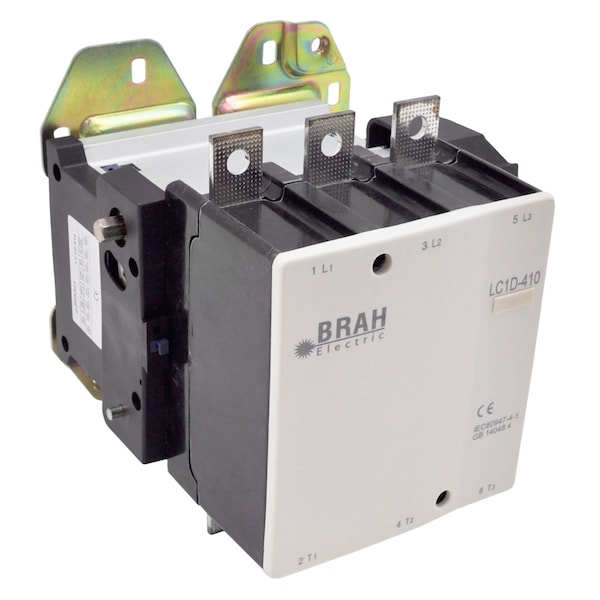 Brah Electric , Direct Replacement 500A 600V 3P with 120VAC Closing Coil for TeSys D Contactor LC1D410 - BLC1D410