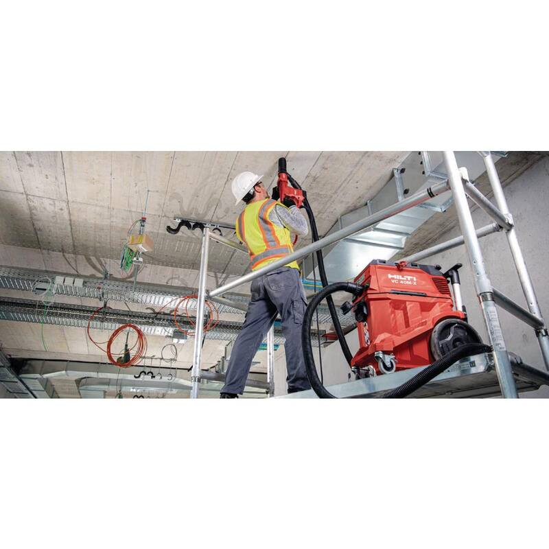 Martillo rotativo con cable Hilti TE 6-CL de 120 voltios y 1-3/32 pulgadas SDS-Plus con juego de taladro compuesto por 3 puntas de taladro TE-CX - 3869730