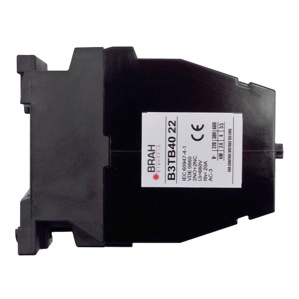 Brah Electric , Direct Replacement 9A 600V 3P with 110/120VAC Closing Coil for World Series Contactor 3TB40 - B3TB40