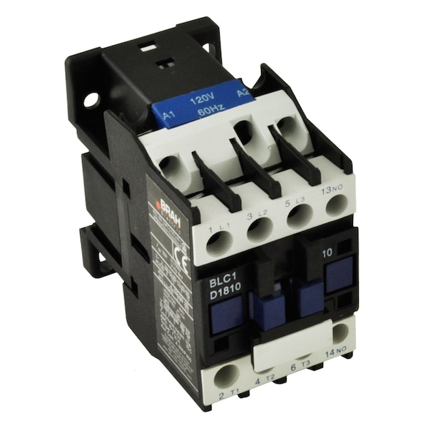 Brah Electric , Replacement 32A 600V 3P with 110/120VAC Closing Coil for TeSys D Contactor LC1D1810-G7 - BLC1D1810-G7