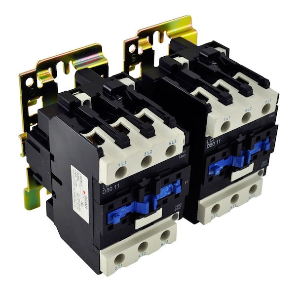Brah Electric , Direct Replacement 125A 600V 3P with 110/120VAC Closing Coil for TeSys D Contactor LC2D80 - BLC2D80