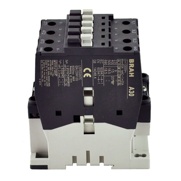 Brah Electric , Replacement 34A 600V 3P with 480VAC Closing Coil for A-Line Contactor A30-30-10-51 - BA30-30-10-51