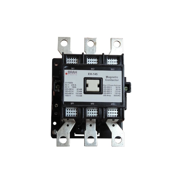 Brah Electric , Replacement 145A 600V 3P with 240VAC Coil for EH Series Contactor EH-145-30-22AK - BEH-145-30-22AK