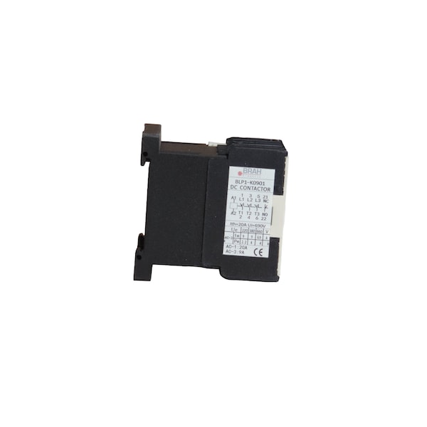 Brah Electric , Direct Replacement 20A 600V 3P with 120VDC Closing Coil for TeSys K Contactor LP1K0901 - BLP1K0901