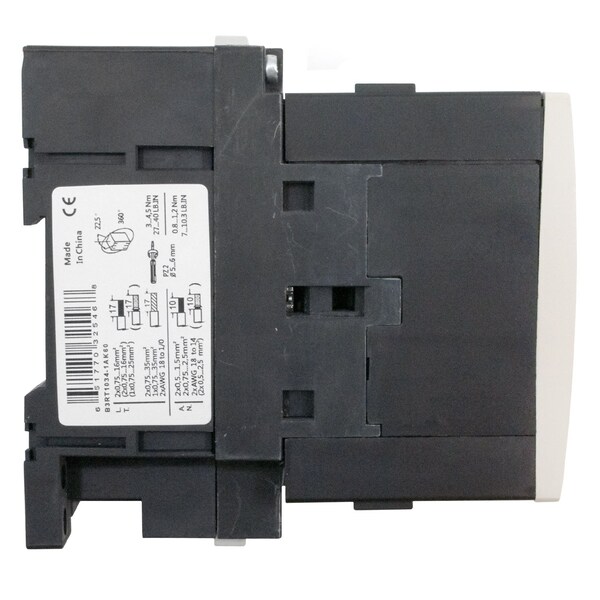 Brah Electric , Replacement 32A 600V 3P with 24VAC Closing Coil for Sirius Contactor 3RT1034-1AC21 - B3RT1034-1AC21