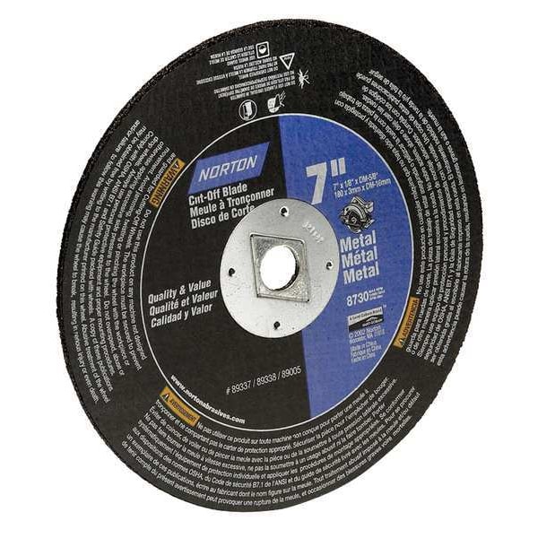 Disco de corte Norton Abrasives, Norton Metal, 7"x.125"x5/8" - 07660789005