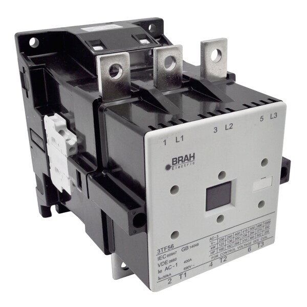 Brah Electric , Replacement 400A 600V 3P with 24VAC Coil for World Series Contactor 3TF5622-0AC2 - B3TF5622-0AC2