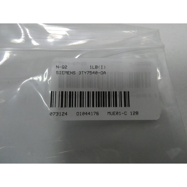 Siemens CONTACT KIT CONTACTOR PARTS AND ACCESSORY - 3TY7540-OA