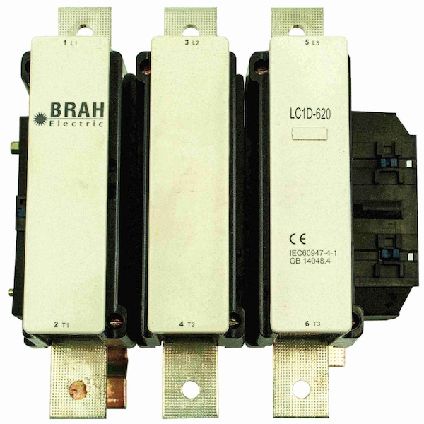 Brah Electric , Direct Replacement 1000A 600V 3P with 120VAC Closing Coil for TeSys D Contactor LC1D620 - BLC1D620