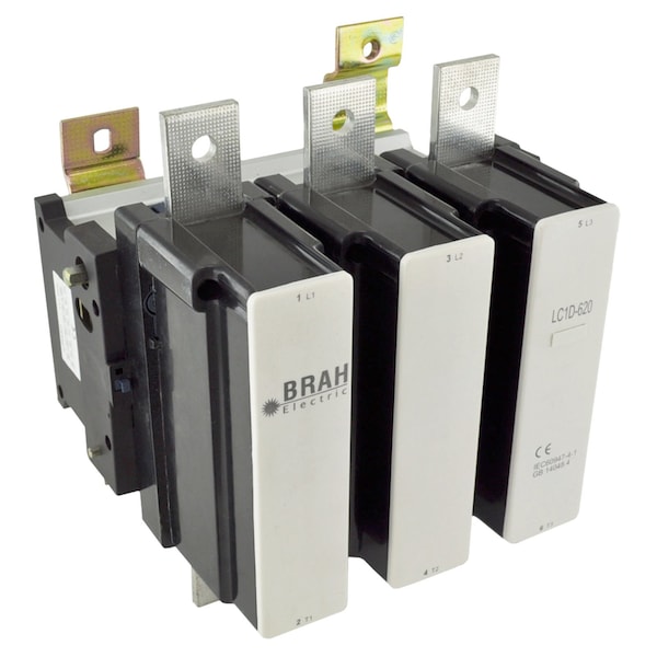 Brah Electric , Direct Replacement 1000A 600V 3P with 120VAC Closing Coil for TeSys D Contactor LC1D620 - BLC1D620