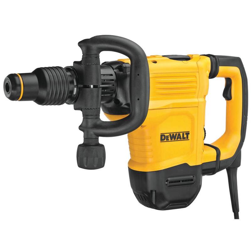 Martillo picador DEWALT de 14 amperes y 3/4 de pulgada SDS MAX de 16 libras con mango tipo asa y estuche - D25832K
