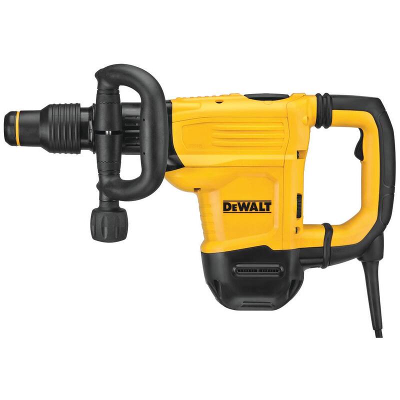 Martillo picador DEWALT de 14 amperes y 3/4 de pulgada SDS MAX de 16 libras con mango tipo asa y estuche - D25832K