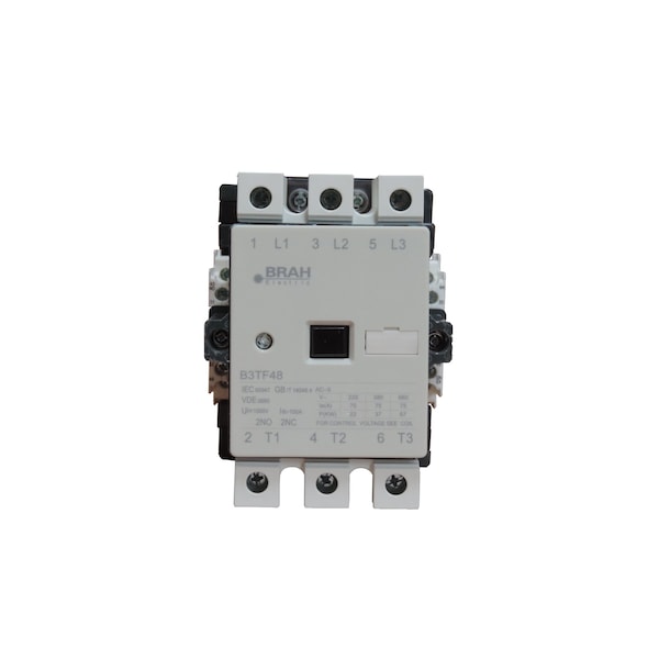 Brah Electric , Replacement 75A 600V 3P with 110/120VAC Coil for World Series Contactor 3TF4822-0AK6 - B3TF4822-0AK6