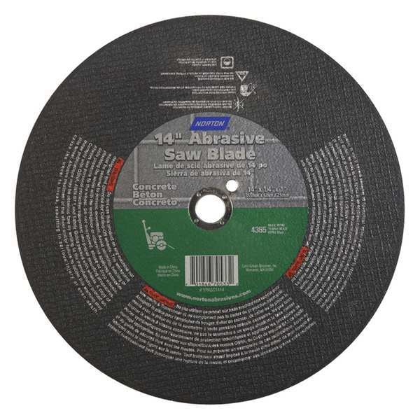 Disco de corte Norton Abrasives, Gemini Concreto, 14"x1/4"x1" - 70184670533