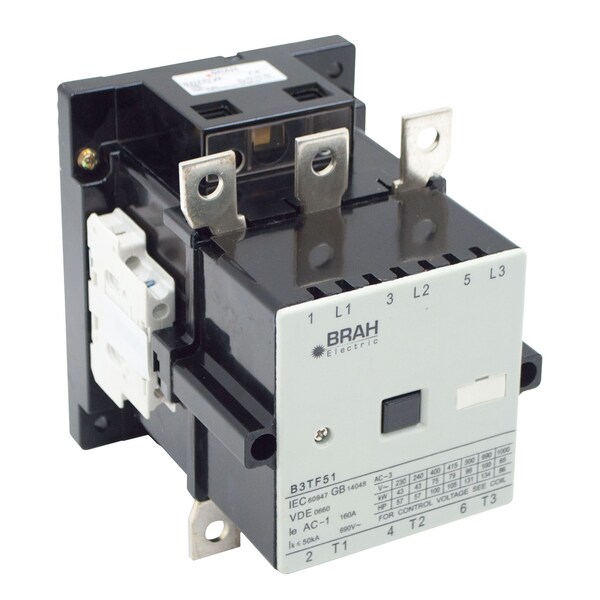 Brah Electric , Replacement 140A 600V 3P with 240VAC Coil for World Series Contactor 3TF5122-0AP6 - B3TF5122-0AP6
