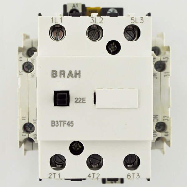 Brah Electric , Replacement 38A 600V 3P with 240VAC Coil for World Series Contactor 3TF4522-0AP6 - B3TF4522-0AP6