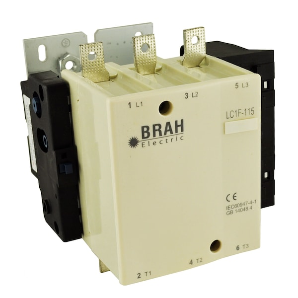 Brah Electric , Direct Replacement 200A 600V 3P with 480VAC Closing Coil for TeSys F Contactor LC1F115Q5 - BLC1F115Q5