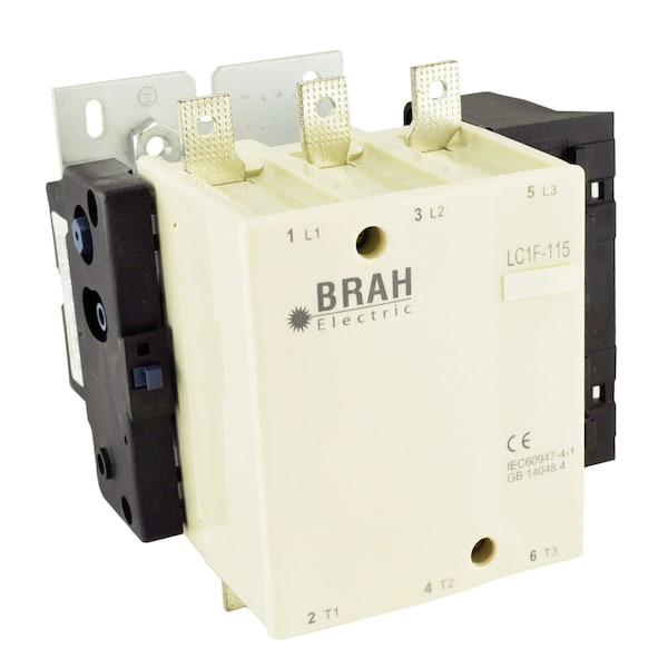 Brah Electric , Direct Replacement 200A 600V 3P with 480VAC Closing Coil for TeSys F Contactor LC1F115Q5 - BLC1F115Q5