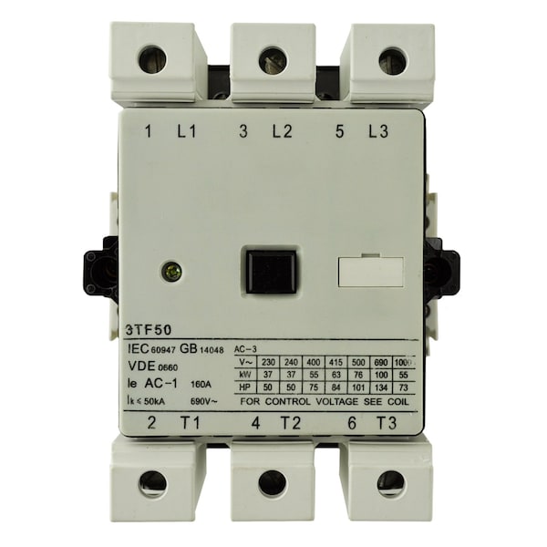 Brah Electric , Replacement 110A 600V 3P with 240VAC Coil for World Series Contactor 3TF5022-0AP6 - B3TF5022-0AP6