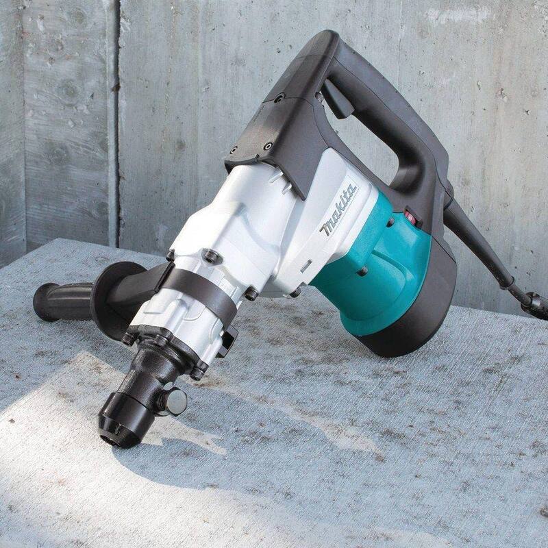 Makita 12 Amperios 1-9/16 pulg. Taladro percutor rotativo de hormigón/mampostería con mango lateral tipo D y estuche resistente - HR4041C