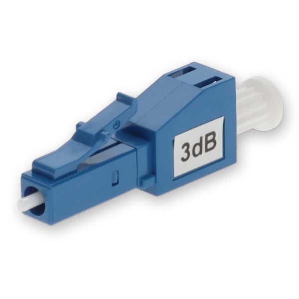 Add-On 3DB FIXED LC MALE TO LC FEMALE OS1 SMF SIMPLEX FIBER ATTENUATO - ADD-ATTNS-LCPC-3DB