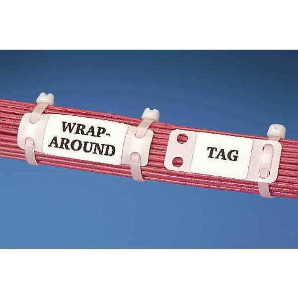 Panduit Mrkrplt, 2.5" x 1.75", Wh, PK1000 - MP250W175-M