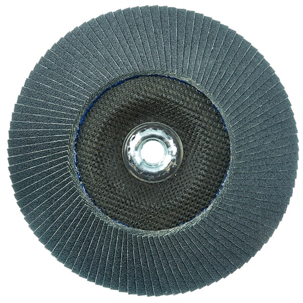 Disco de láminas abrasivas Weiler 7" Tiger Paw, Cónico (TY29), 60Z, 5/8"-11 UNC - 51147