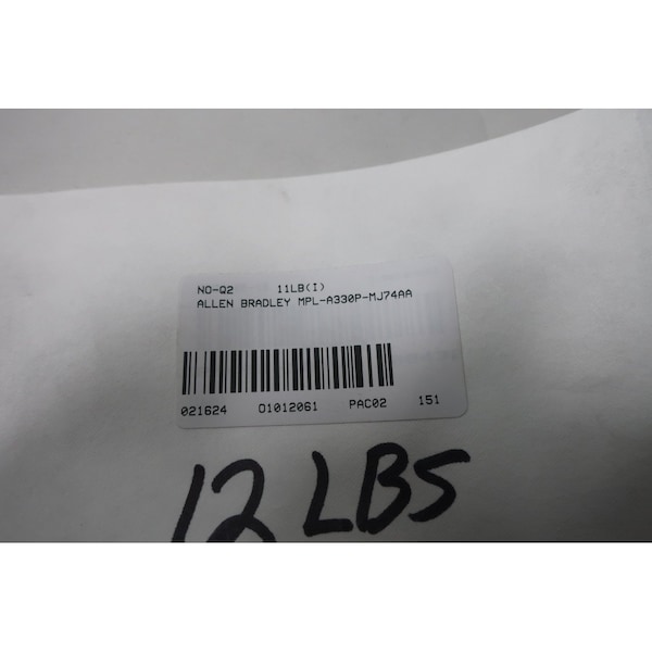 Allen Bradley 3PH 2.4HP 5000RPM 4.18NM 230V-AC SERVO MOTOR - MPL-A330P-MJ74AA