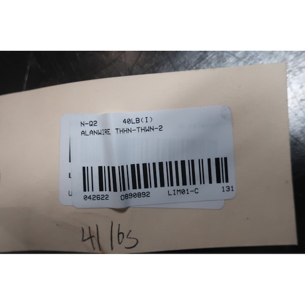 Alan Wire White Thhn-Thwn-2 19Strand 14Awg 2500ft Wire - 890892
