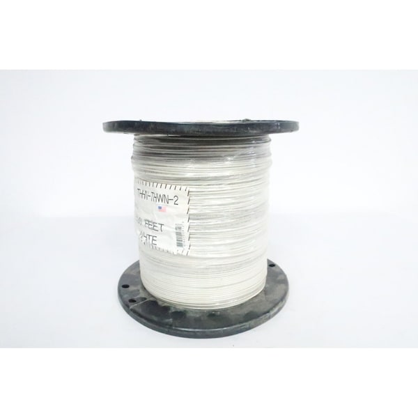 Alan Wire White Thhn-Thwn-2 19Strand 14Awg 2500ft Wire - 890892