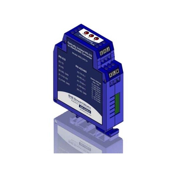 B+B Smartworx ISO.RS232 TO RS485 DB9 DINRAIL - 485LDRC9