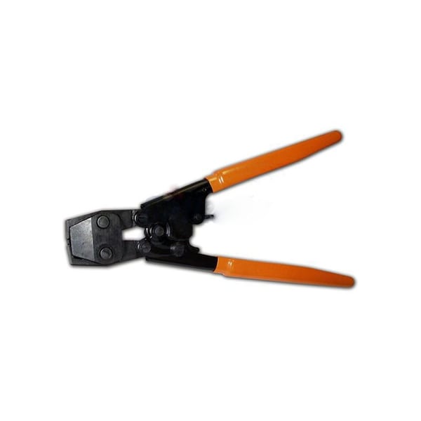 American Imaginations Stainless Steel Black Handheld Cinch Clamp Crimper - AI-38816