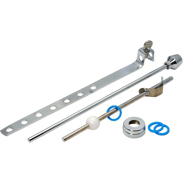 American Imaginations Unique Chrome Waste Repair Kit in Stainless Steel with Modern Style - AI-38323