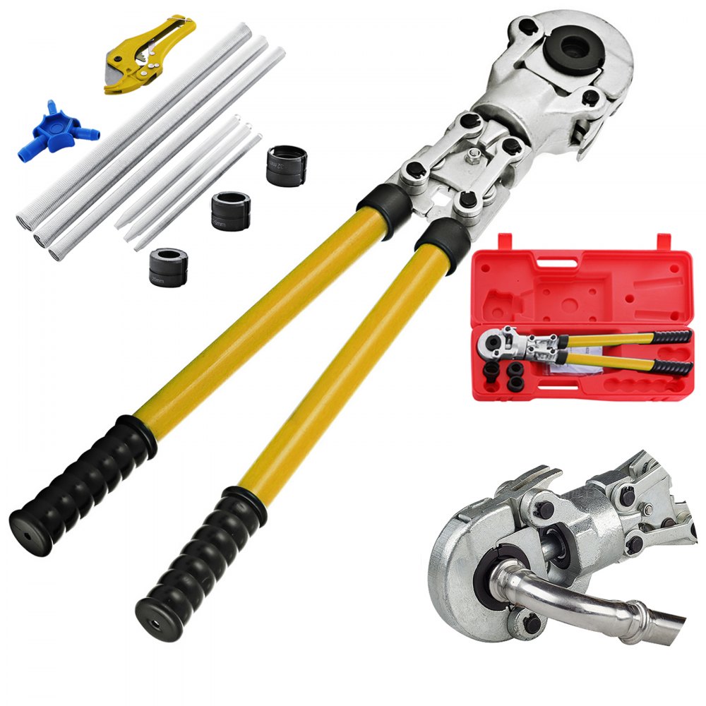 Pipe Crimping Pliers 16-32mm Pressing Tool with Torsion Spring - CW-1632JXYGQZH001V0